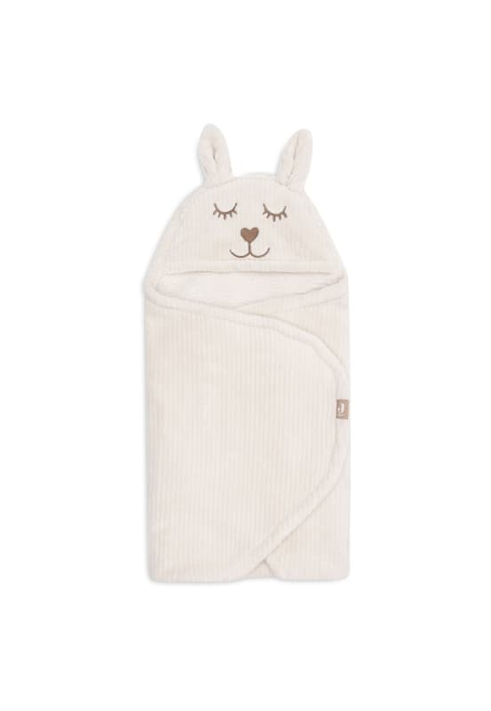 Couverture Portefeuille, oatmeal cloudy rib jollein — vue 4 sur 5