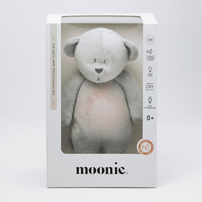 Moonie - Ours Douceur avec Sons&lumieres, gris moonie 03-24 — vue 2 sur 2