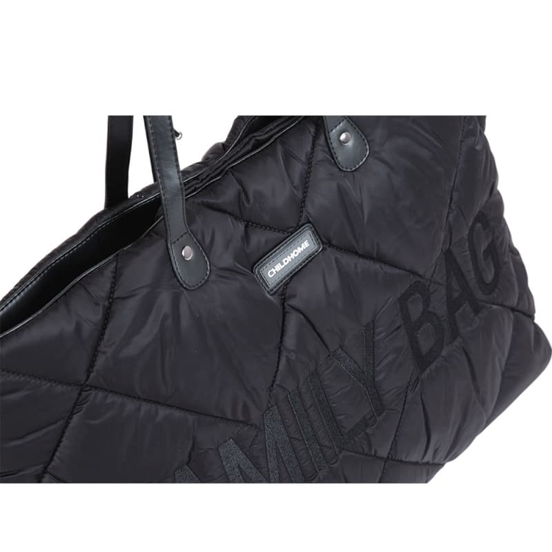 Family Bag Matelasse, sacs a langer black — vue 3 sur 4