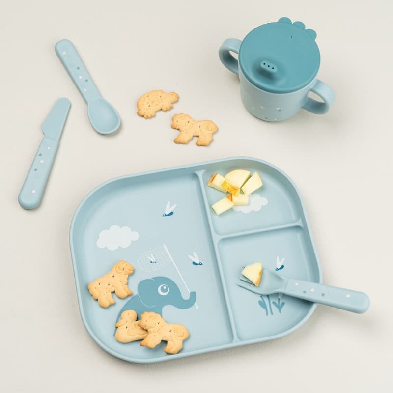 Foodie Assiette Plateau, bleu elphee done by deer 24/12 — vue 4 sur 4