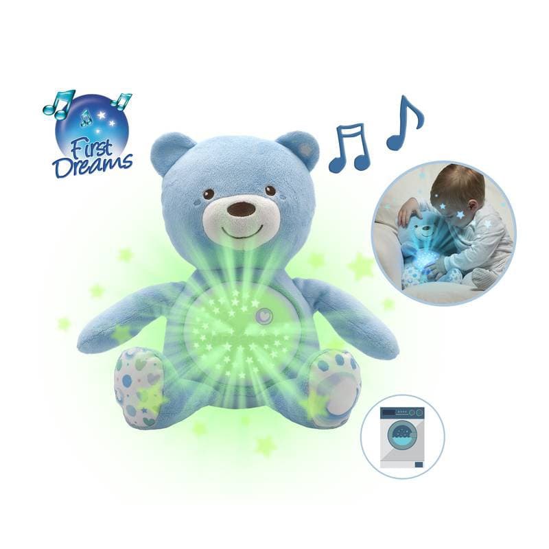 Ourson Projecteur Baby Bear Bleu, first dreams