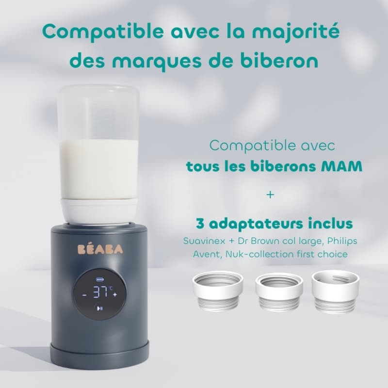 Chauffe Biberon Nomade, night blue beaba — vue 4 sur 5