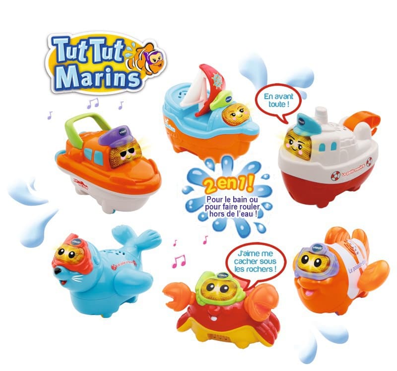 Ttm - Bateaux & Animaux Assortis, vtech