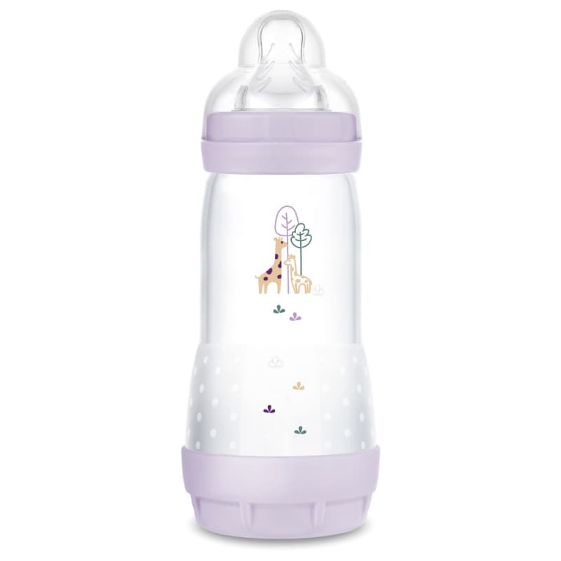 Biberon Ac 320ml Lilas, debit 3 — vue 1 sur 2