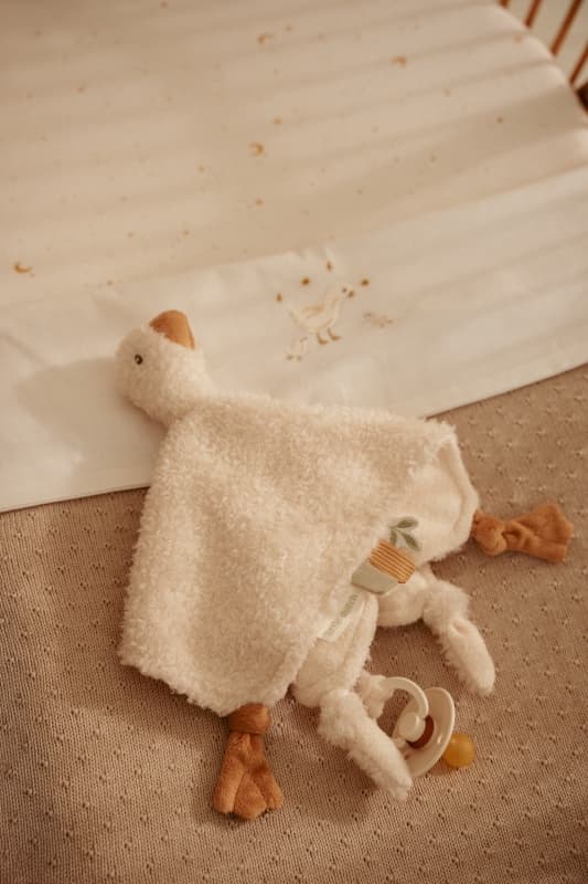 Doudou Carre Oie, newborn natural little dutch 25/04 — vue 5 sur 6