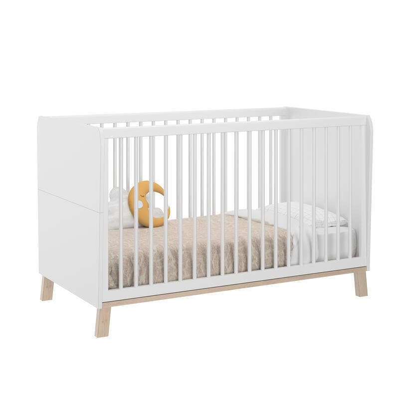 Lit Bebe 70x140, aaron galipette blanc 79 — vue 2 sur 4