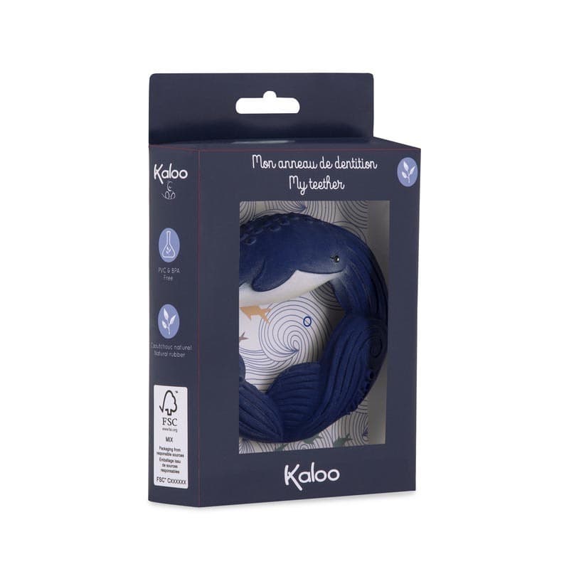 Anneau de Dentition Baleine, bleu — vue 3 sur 3