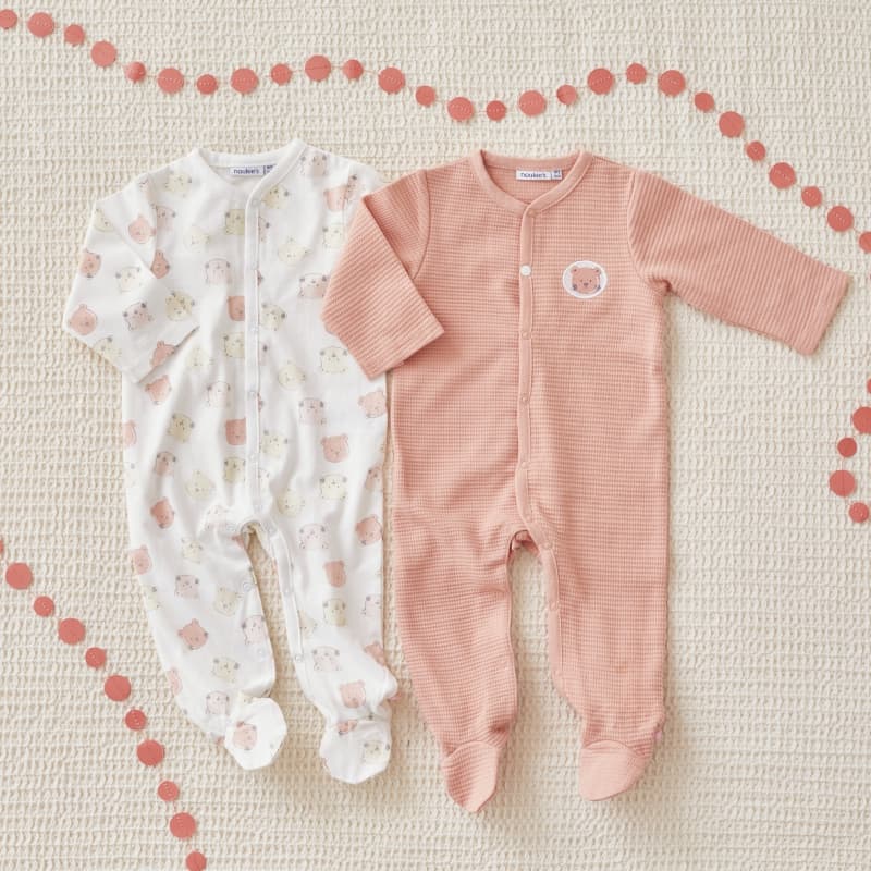 Iconic Set Dors Biebn 2pcs Jersey Rose, mixed 3m e22