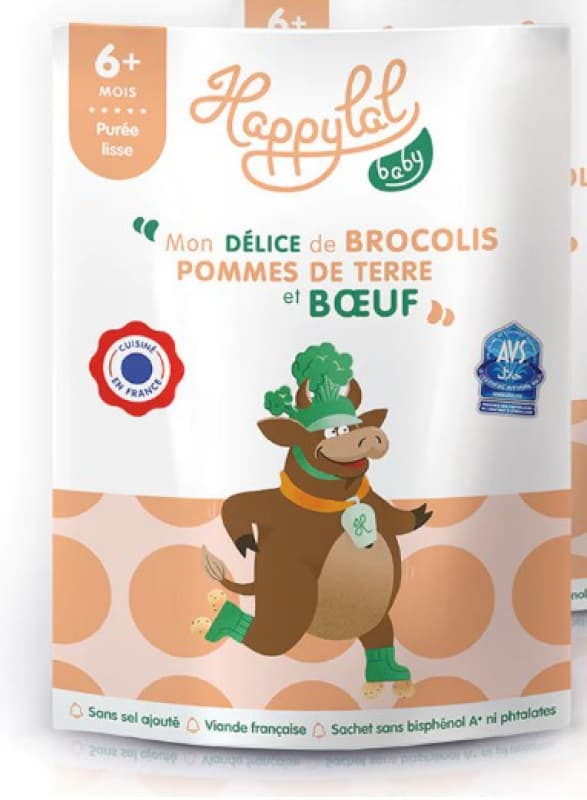 Mon Délice de Brocolis Pdterre et Bœuf 6m — vue 1 sur 3