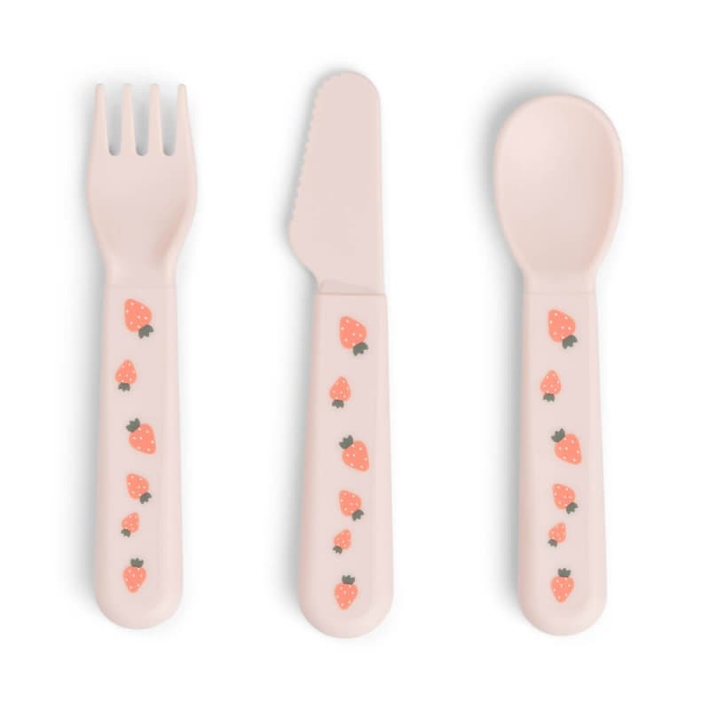 Foodie Couverts Set de 3, rose tiny farm done by deer 24/12 — vue 1 sur 4
