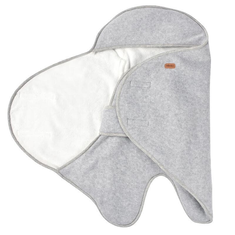 Babynomade Double Polaire, gris beaba — vue 2 sur 3