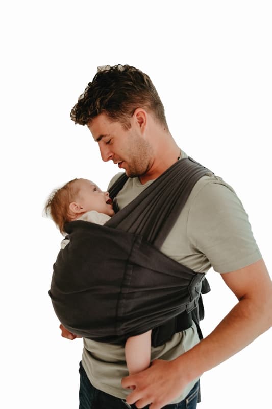 Babylonia Baby Carriers - Tricot-easy - Dark Grey - One Size