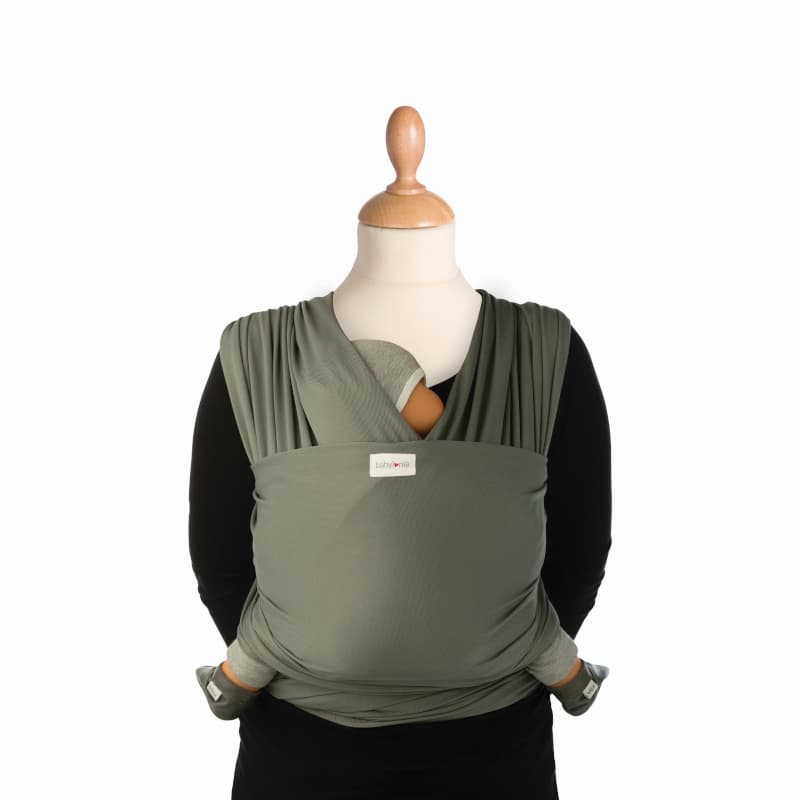 Echarpe Portage Extensible Respirante Tricot-slen Cool, brume de lune grise tu babylonia baby carriers 05-24 — vue 1 sur 2