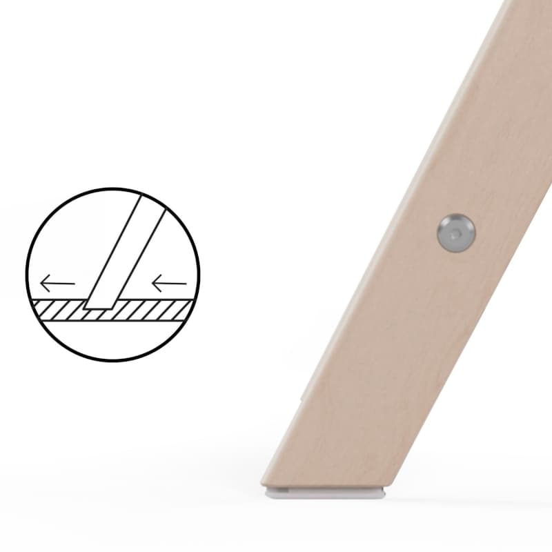 Chaise Click & Fold, natural dark cybex gold cybex 25/10 — vue 6 sur 6