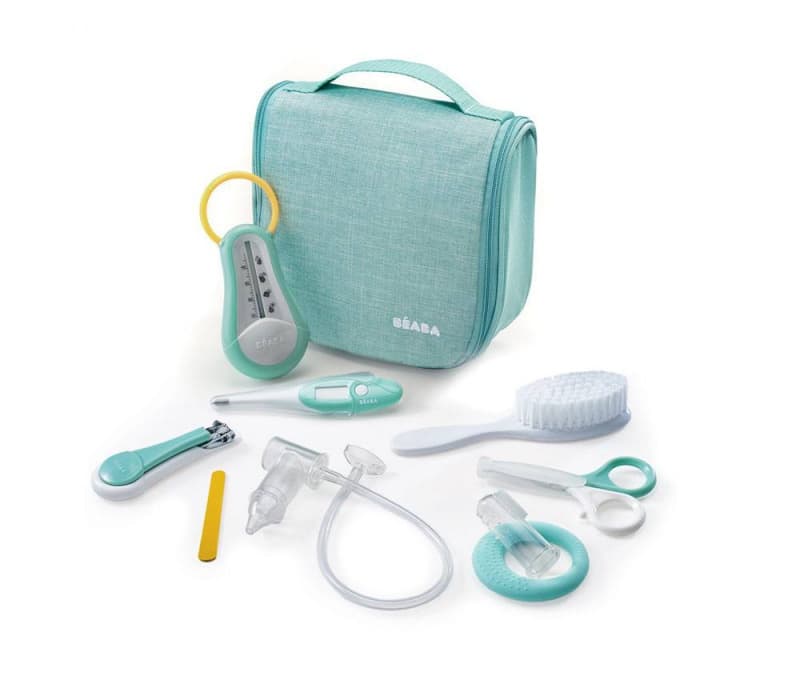 Trousse de Toilette a Suspendre 9 Accessoires, beaba — vue 1 sur 4