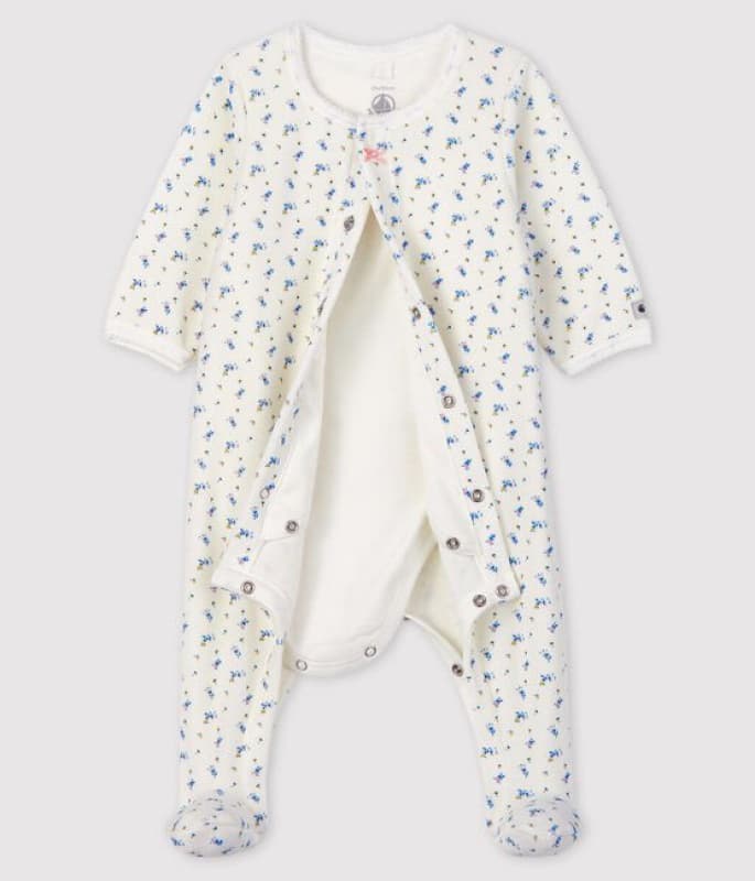 Bodyjama Mar/mu6m, ah21 s early nwb_trousseau pin 6m marshmallow/multico hiver 2021 — vue 2 sur 5