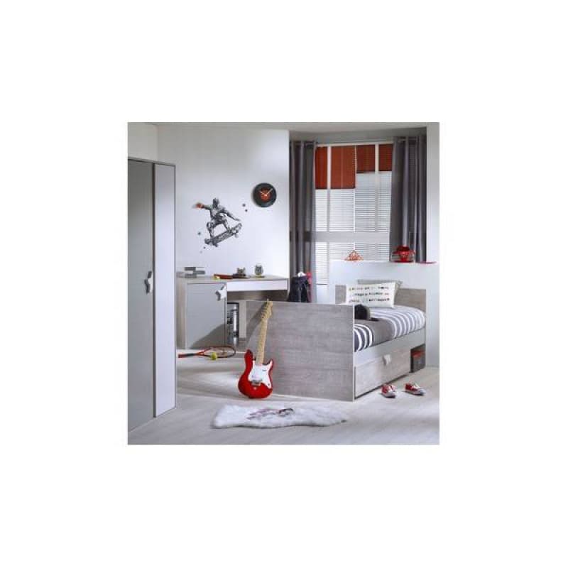 Tiroir sur Roulettes pour Lit Evolutif Nova, nova sauthon easy decor gris loft dimensions inte — vue 2 sur 4