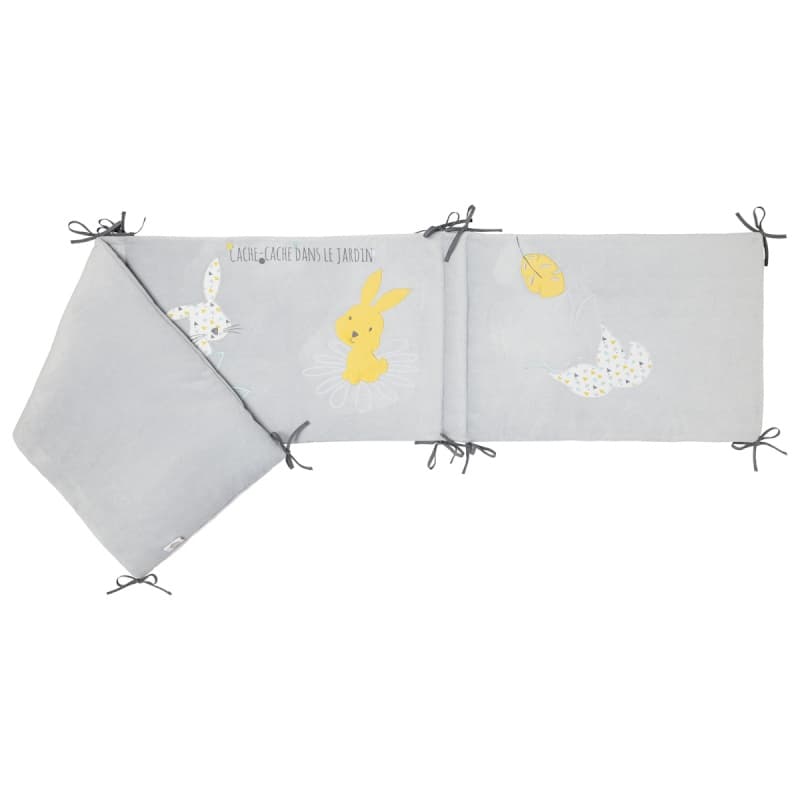 Tour de Lit Adaptable, lapin cache cache babycalin — vue 3 sur 3