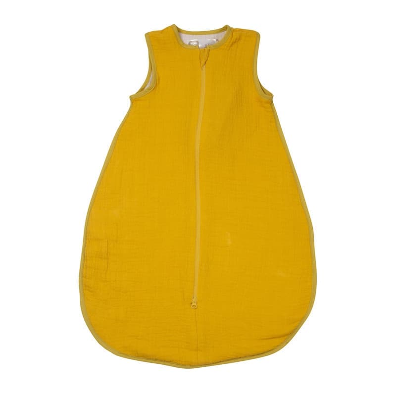 Gigoteuse 65cm Mousseline Moutarde, trois kilos sept