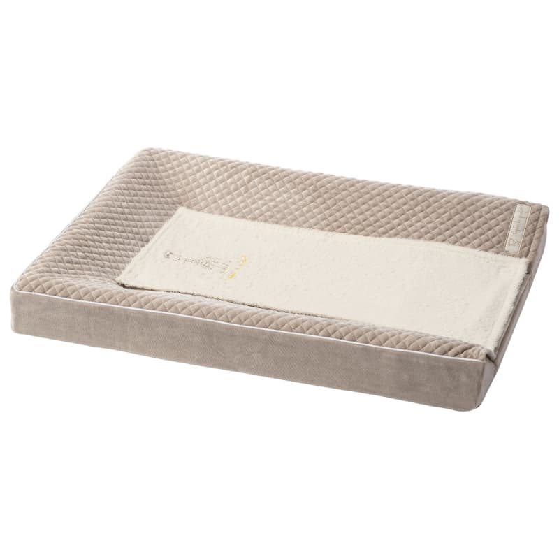 Matelas a Langer Luxe + Housse, sophie sophie la girafe ecru 50x70 — vue 2 sur 2