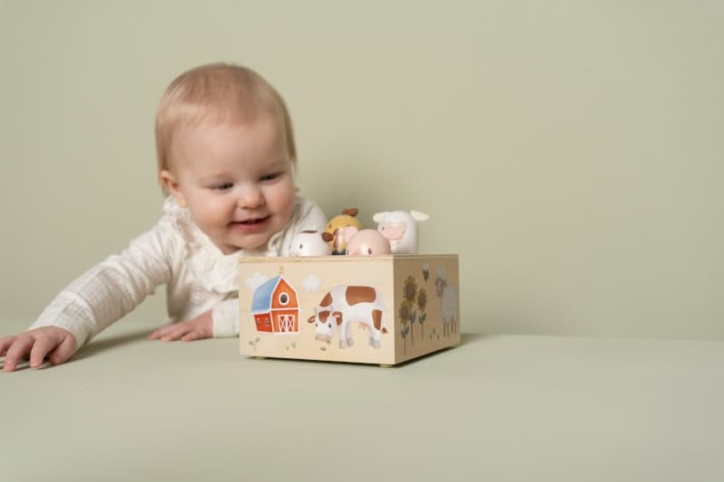 Jouet Pop-up Fsc, 8m+ little farm little dutch 05-24 — vue 3 sur 5