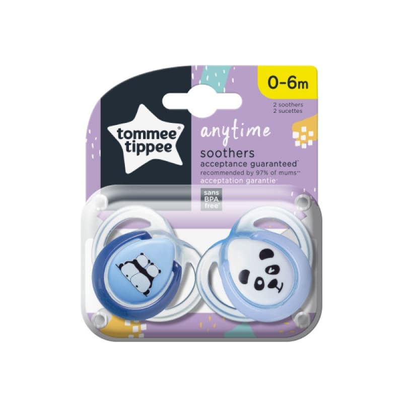 Sucette Ctn Classique 0-6m Mixte X2, tommee tippee 0-6m — vue 5 sur 6