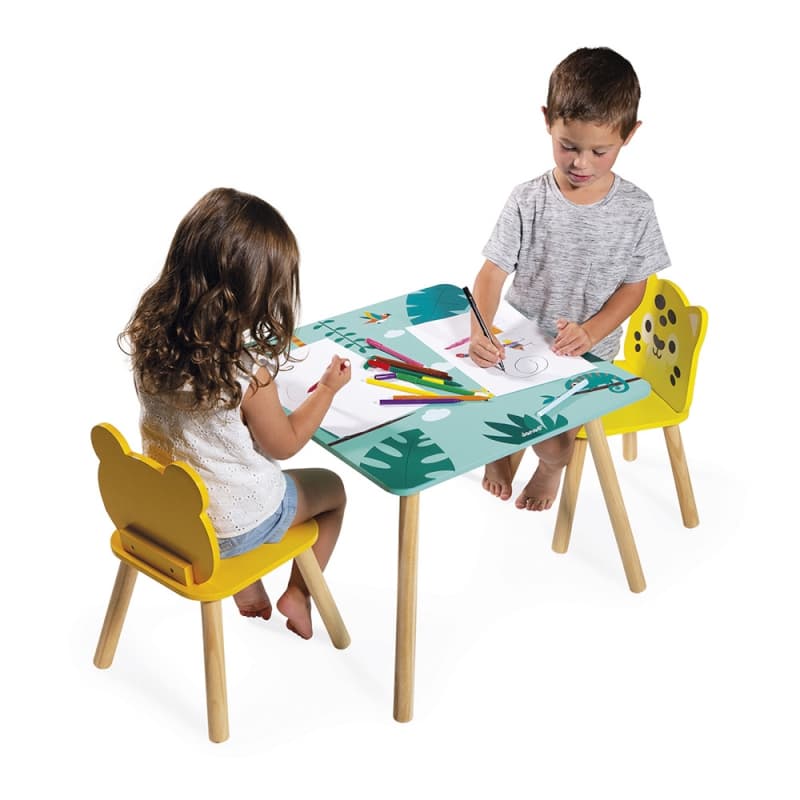 Table et 2 Chaises Tropical, janod 24/10 — vue 6 sur 10