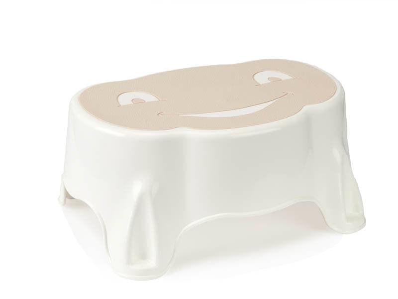 Marche Pied Antiderapant - Ecru, marron glace per
