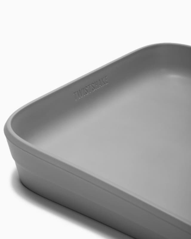 Matelas a Langer en Mousse, gris twistshake 25/10 — vue 4 sur 6