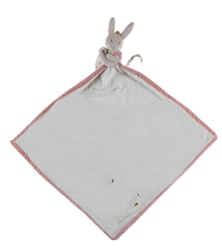 L&j Pili Peluche Ma Premiere Couverture Veloudoux, beige permanent — vue 4 sur 4