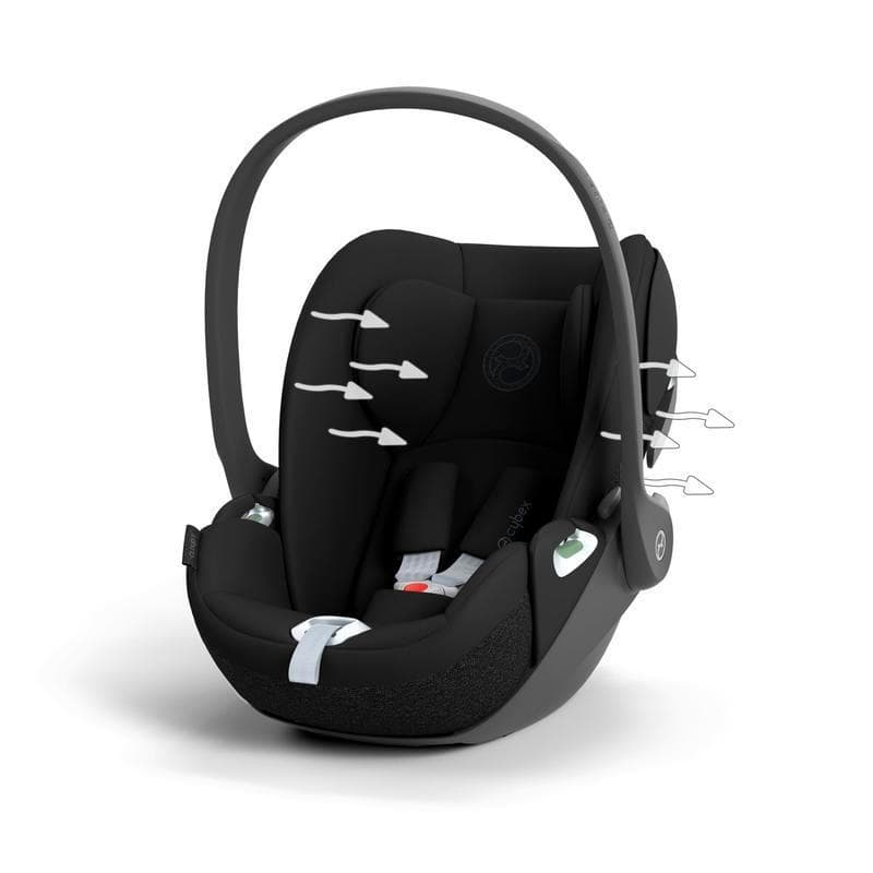 Cloud T I-size - Sepia Black | Cybex, cybex platinum cybex noir 64.5x44x38-60 cm — vue 3 sur 6