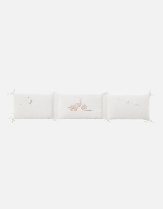 B&m Tour de Lit - Veloudoux, ecru bali, moka & snow noukies permanent — vue 3 sur 5