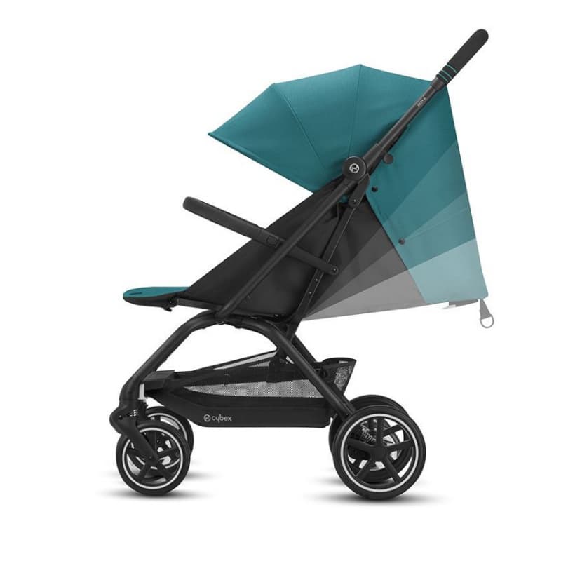 Poussette Eezy S 2 Blk River Blue, gold 2021 — vue 2 sur 6