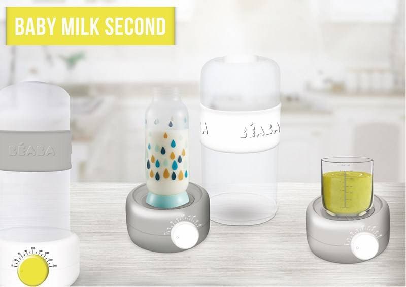 Chauffe Biberon Vapeur Baby Milk Second Gris, beaba — vue 3 sur 3
