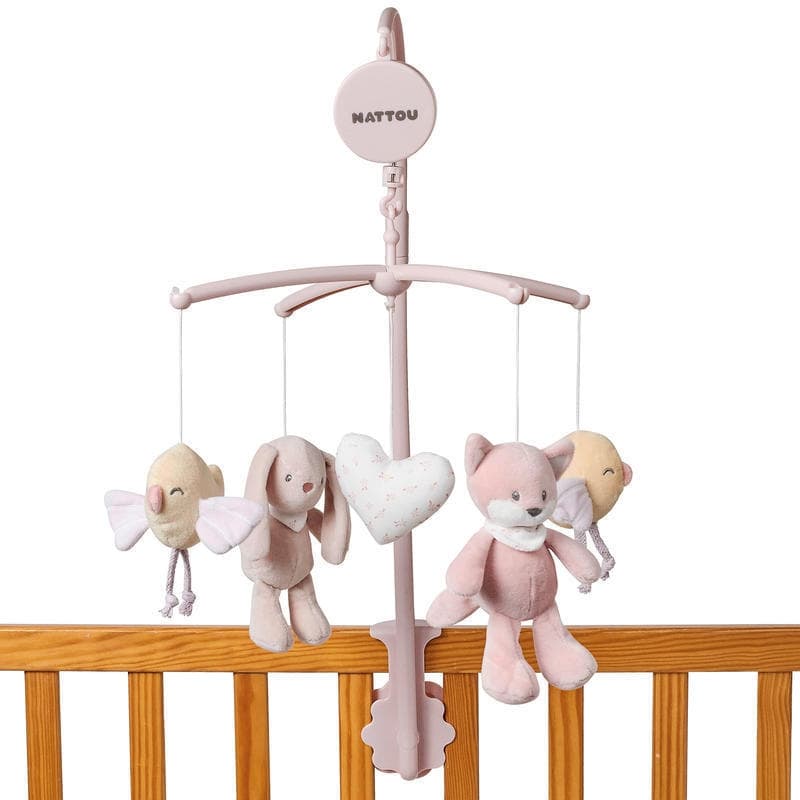 Mobile Musical, alice & pomme rose 65x31 e-23 — vue 1 sur 2