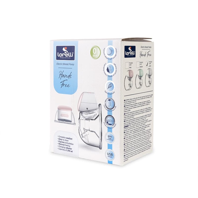Tire-lait Electrique Main-libre, gris lorelli — vue 2 sur 15