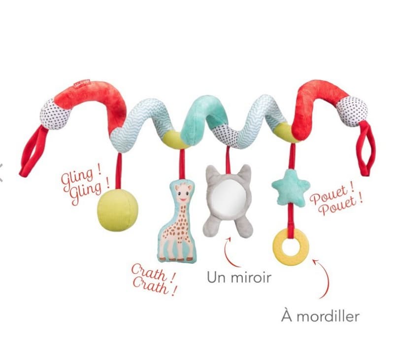 Boulier Spirale, sophie la girafe — vue 2 sur 2