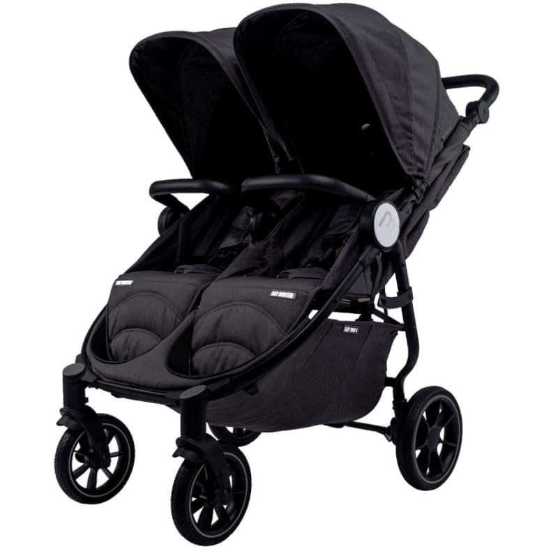 Poussette Double Easytwin 4, black babymonsters — vue 1 sur 8