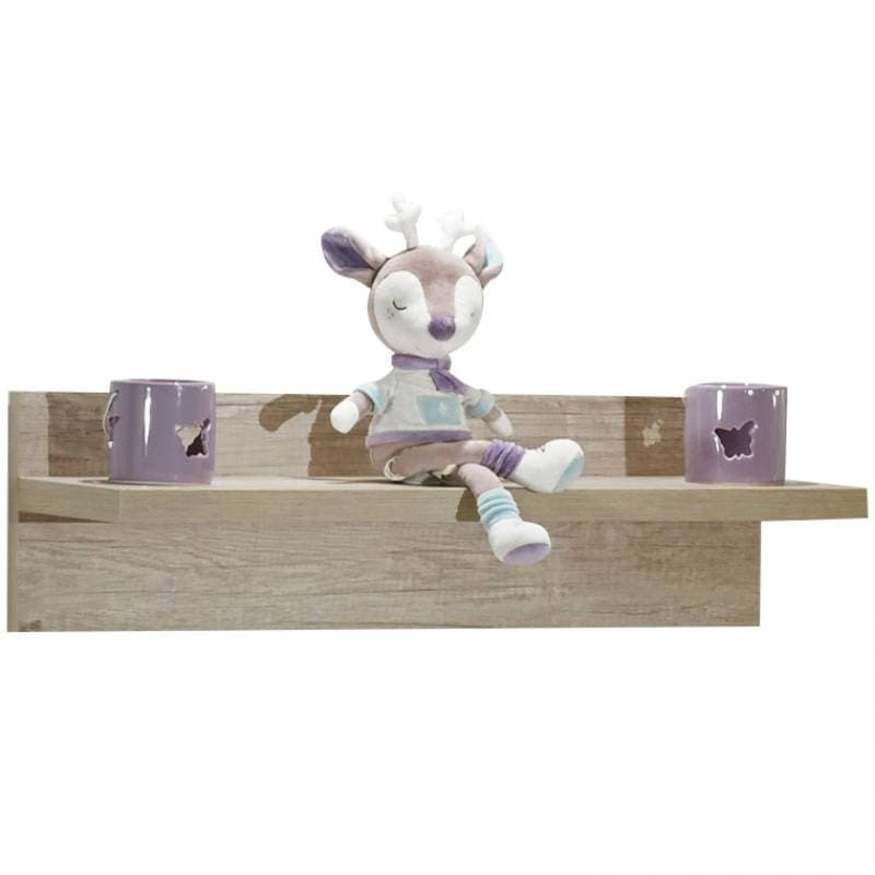 Etagere Murale Emmy, emmy sauthon signature decor chene coton l70 h20 p — vue 1 sur 3