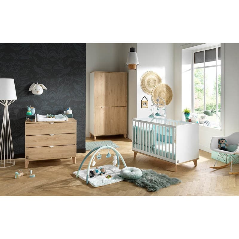 Commode 3 Tiroirs Decor Bois Aubin, sauthon — vue 2 sur 4
