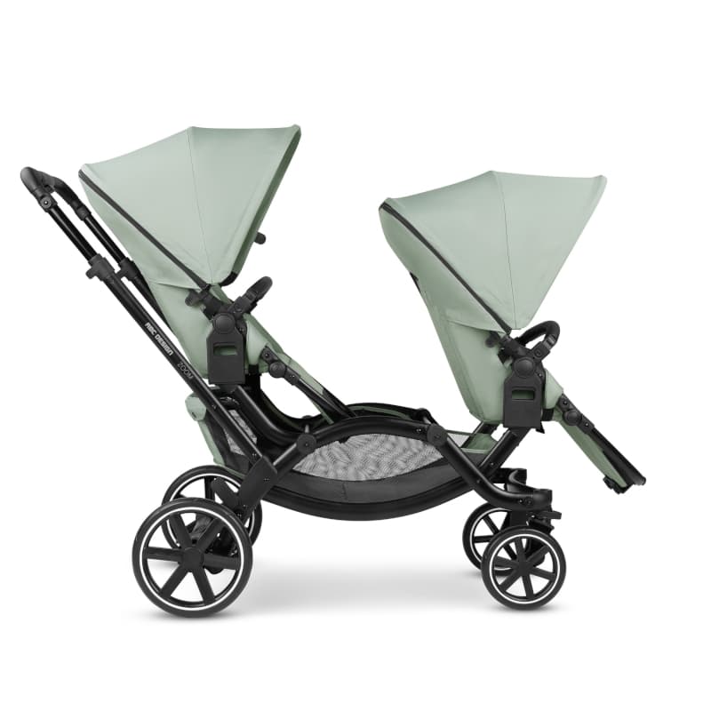 Poussette Jumeaux Zoom, vert pine — vue 12 sur 24