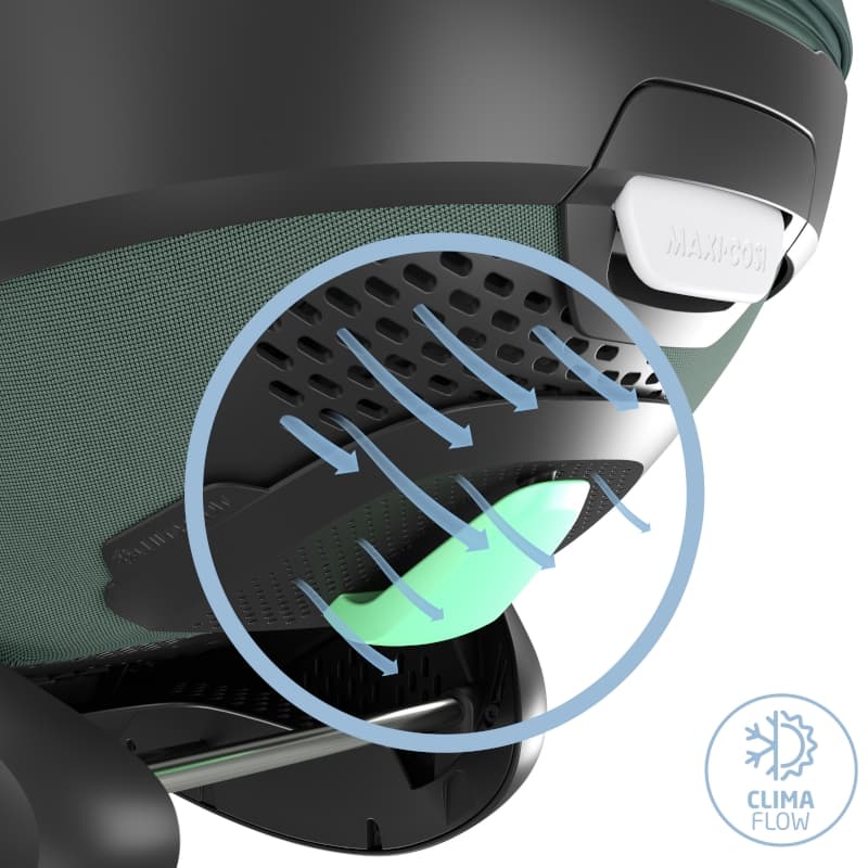 Mc Pebble 360 Pro Essential Green, maxi-cosi — vue 7 sur 9
