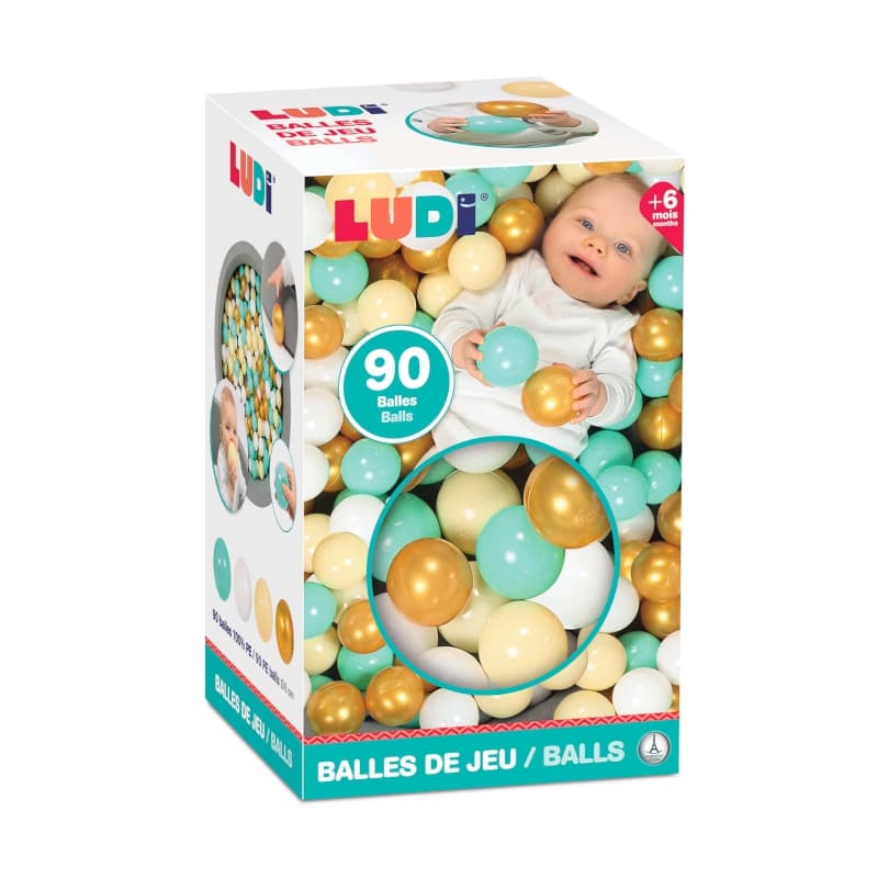 90 Balles de Jeu, multicolore ludi 25/07 — vue 1 sur 6