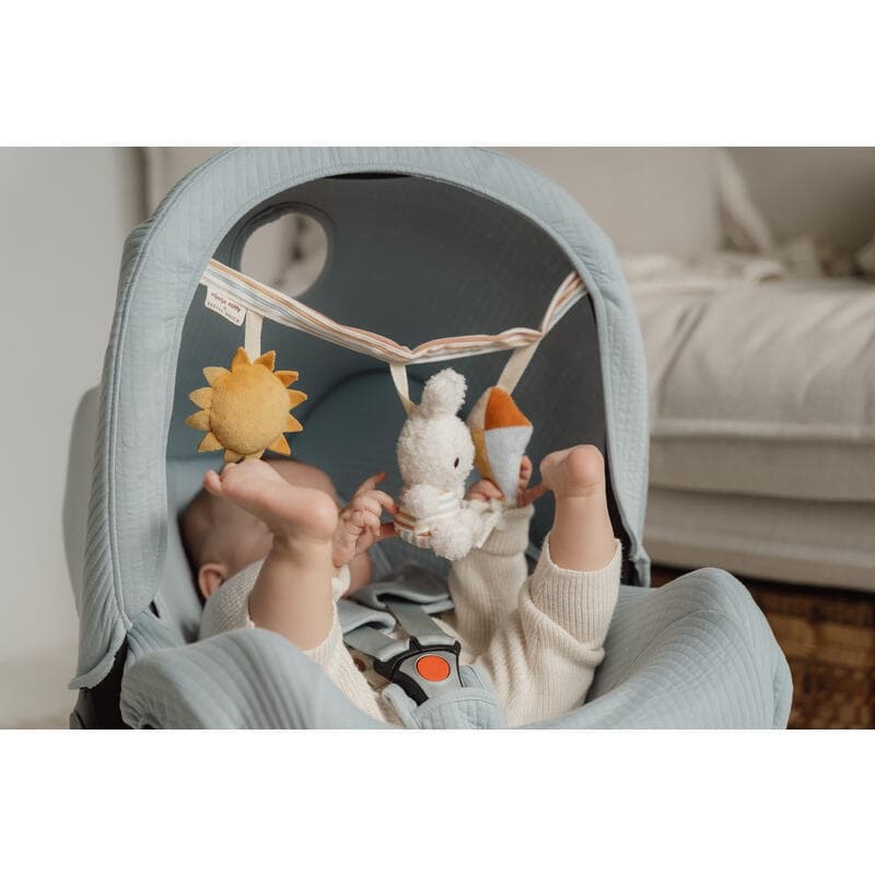 Chaine Activites pour Poussette Vintage Sunny Stripes, multicolore 0m+ miffy little dutch 05-24 — vue 2 sur 3