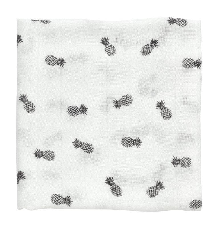 Lot 2 Langes Bambou Ananas et Cactus, bebe9creation — vue 2 sur 4