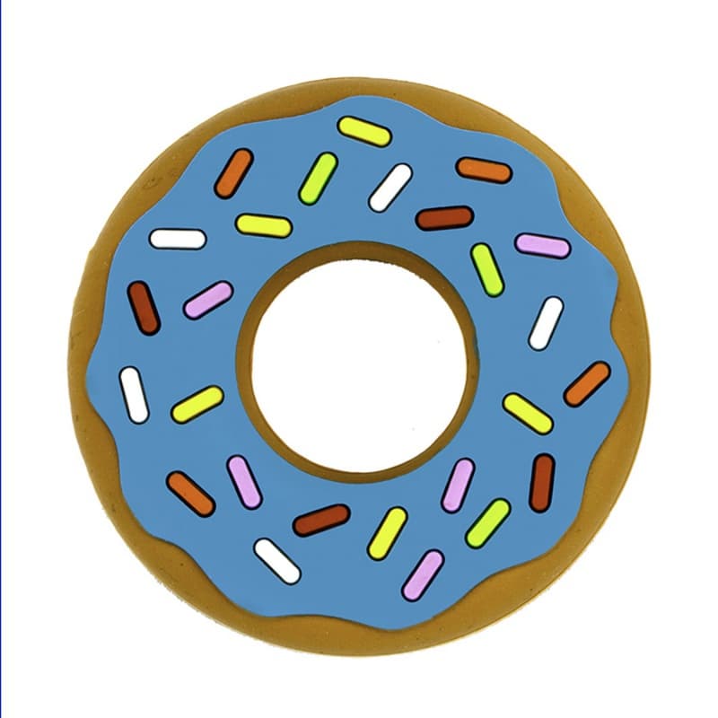 Donut Bleu, silli chews multicolore 12,5x silli chews multicolore 12,5x12,5x2 — vue 3 sur 3