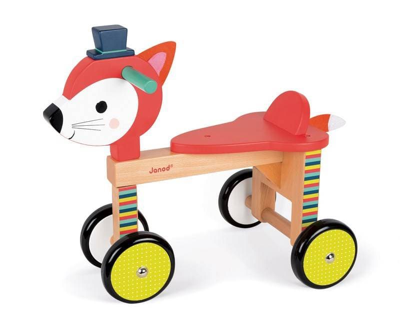 Porteur Renard, jouets d'eveil janod 2022 — vue 3 sur 3