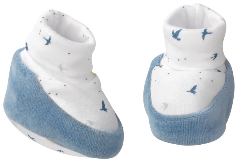 Chaussons Bleus, bebe9creation