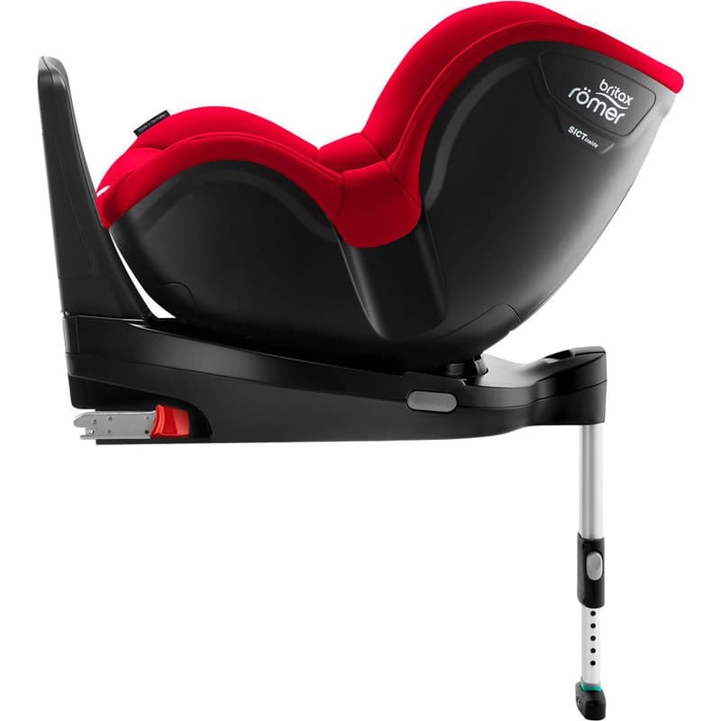 Dualfix I-size, britax fire red — vue 3 sur 4