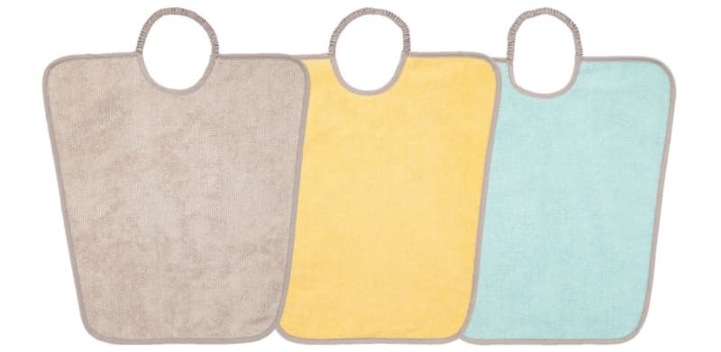 Lot de 3 Bavoirs Maternelle Microfibre, babycalin aqua/jauen/gris babycalin aqua/jauen/gris — vue 1 sur 4